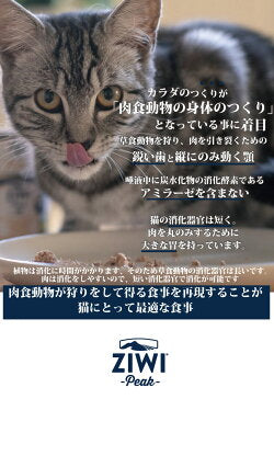 ZiwiPeak ジウィピーク キャットフード エアドライフード ビーフ