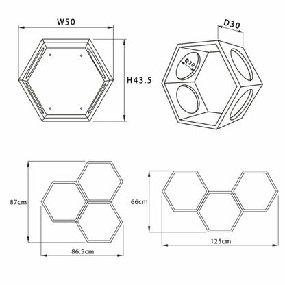 MYZOO マイズー 六角ハウス3個+宇宙船GAMMブラック セット