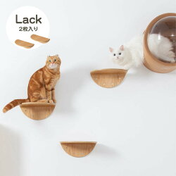 MYZOO マイズー ROUNDLACK 　キャットシェルフ 2個セット